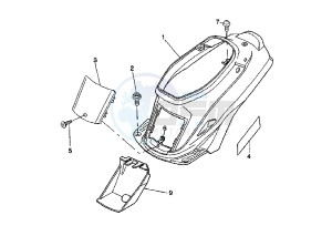 BW'S ORIGINAL 50 drawing REAR  BODY