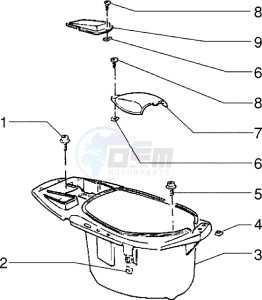 Zip 50 freno a disco drawing Case - Helmet