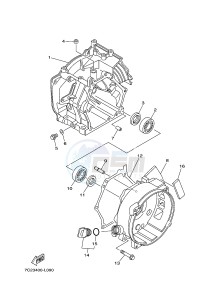 EF2600FW 171 (7C23) drawing CRANKCASE