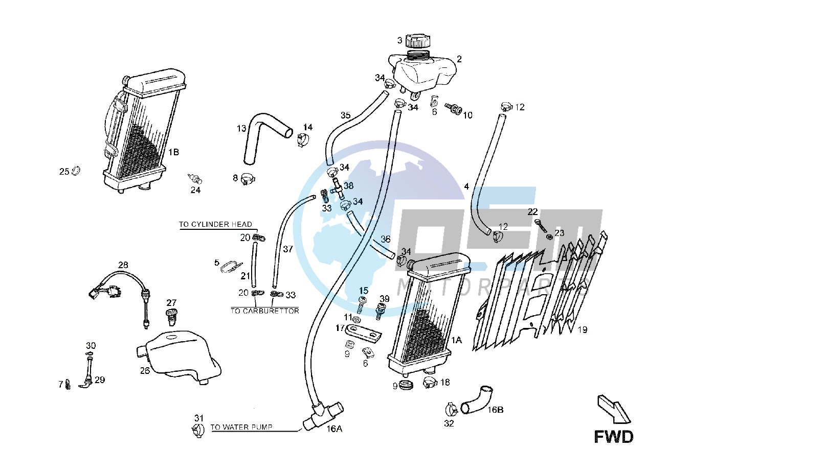 COOLING SYSTEM 7H359741>