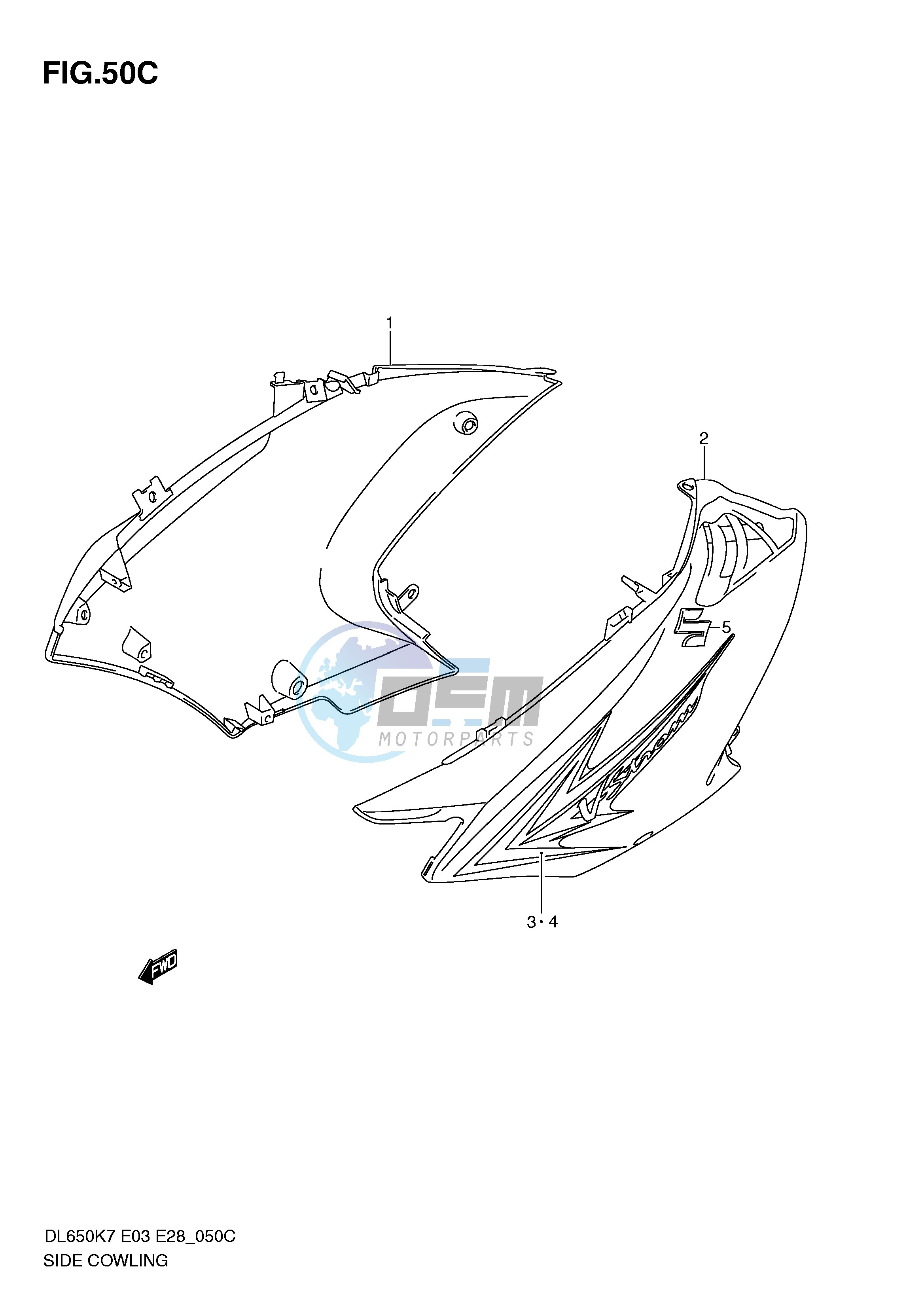 SIDE COWLING (MODEL L0)