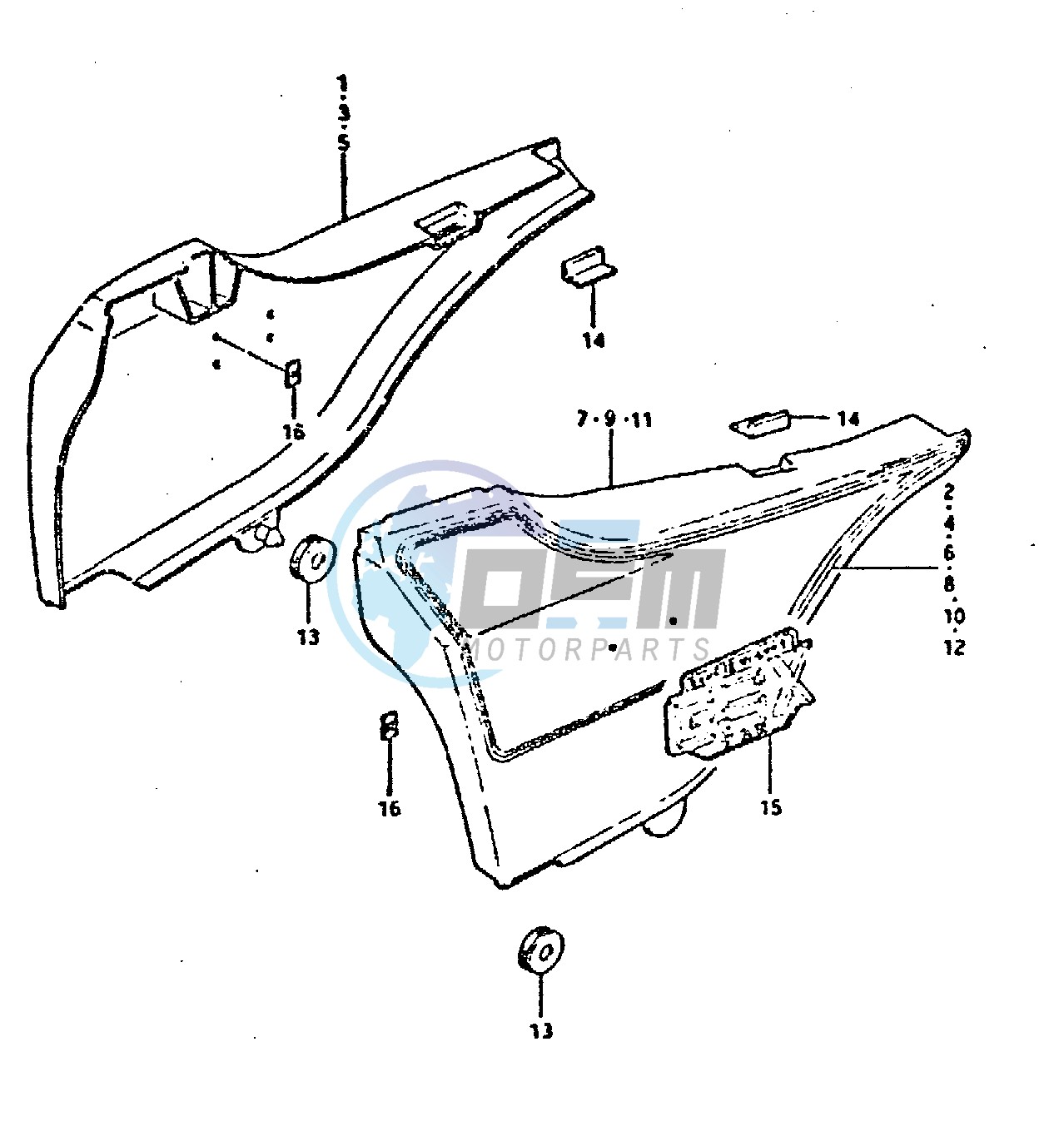 FRAME COVER (MODEL T : 24L)