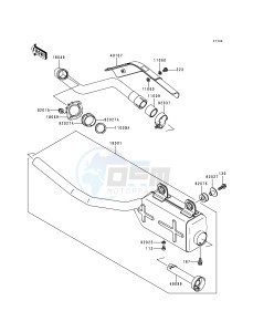 KLF 300 B [BAYOU 300] (B5-B9) [BAYOU 300] drawing MUFFLER-- S- -