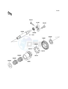 Z1000SX ABS ZX1000HDF FR GB XX (EU ME A(FRICA) drawing Balancer