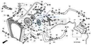 CBR1000RRA Australia - (U) drawing RADIATOR