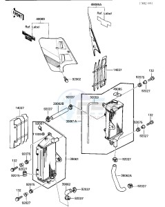 KX 500 C [KX500] (C1) [KX500] drawing RADIATORS