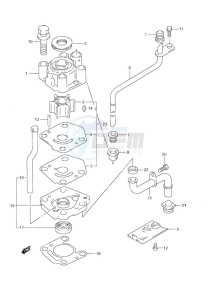 DF 9.9 drawing Water Pump