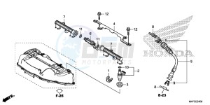 CBR1000RAH 2ED - (2ED) drawing FUEL INJECTOR