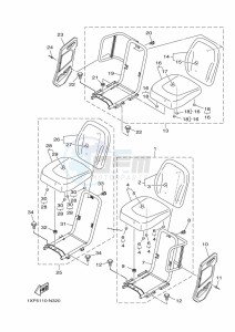 YXM700E YX70MPM (BHF1) drawing SEAT