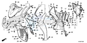 SH125DSG SH125 UK - (E) drawing FRONT COVER