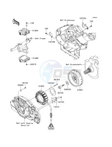 VN 1700 E [VULCAN 1700 CLASSIC] (9G-9FA) E9F drawing GENERATOR