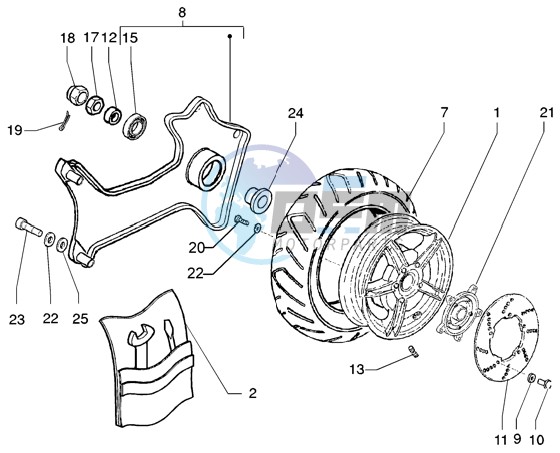 Rear Wheel