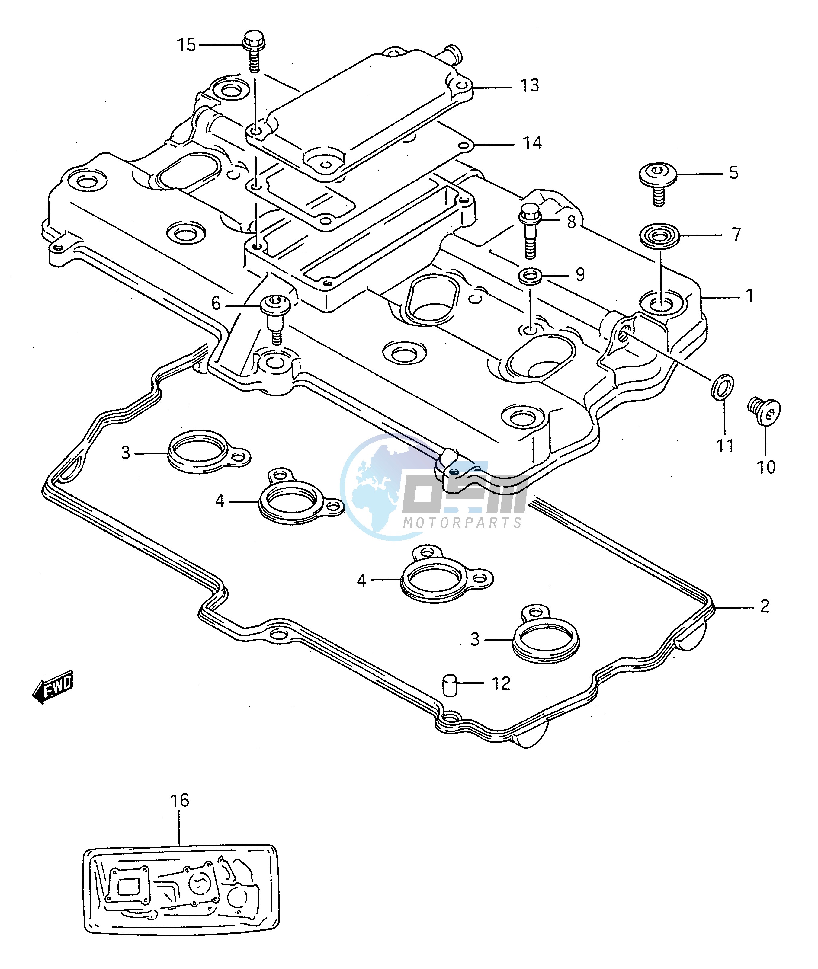 CYLINDER HEAD COVER