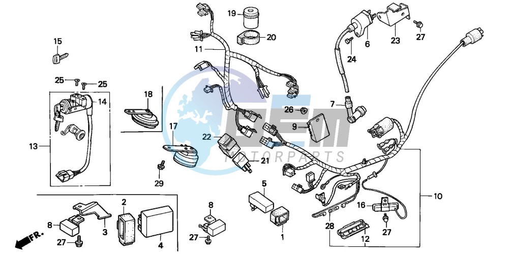 WIRE HARNESS/ IGNITION COIL