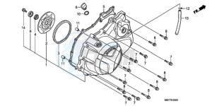 XL1000VA9 Europe Direct - (ED / ABS) drawing RIGHT CRANKCASE COVER