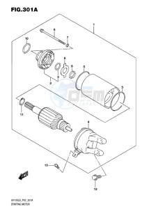 UH125 BURGMAN EU drawing STARTING MOTOR