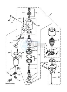 LZ200NETOX drawing STARTING-MOTOR