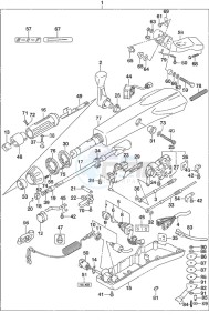 DF 50A drawing Tiller Handle