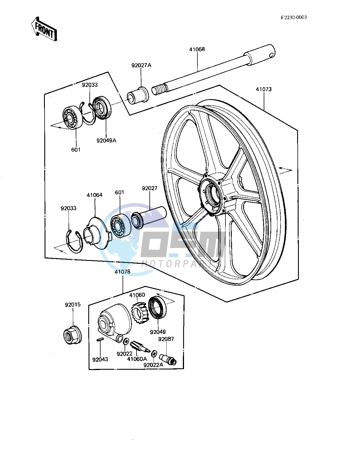 FRONT WHEEL_HUB