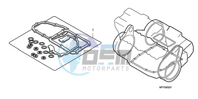 GASKET KIT B (CB13009/S9/A9/SA9)