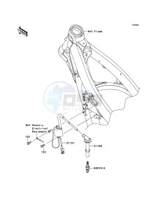 KX450F KX450FEF EU drawing Ignition System