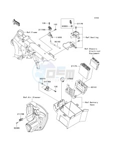 VN 1700 E [VULCAN 1700 CLASSIC] (9G-9FA) E9F drawing FUEL INJECTION