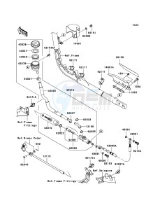 VN2000 CLASSIC VN2000H8F GB XX (EU ME A(FRICA) drawing Rear Master Cylinder