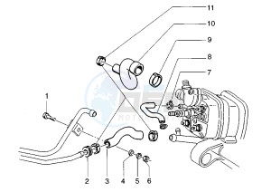 Zip 50 SP drawing Cooling system