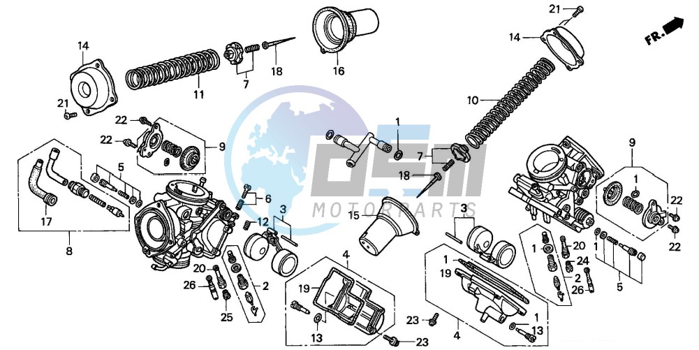 CARBURETOR (COMPONENT PARTS)