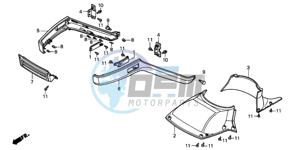 FRONT UNDER COVER/ FRONT FENDER