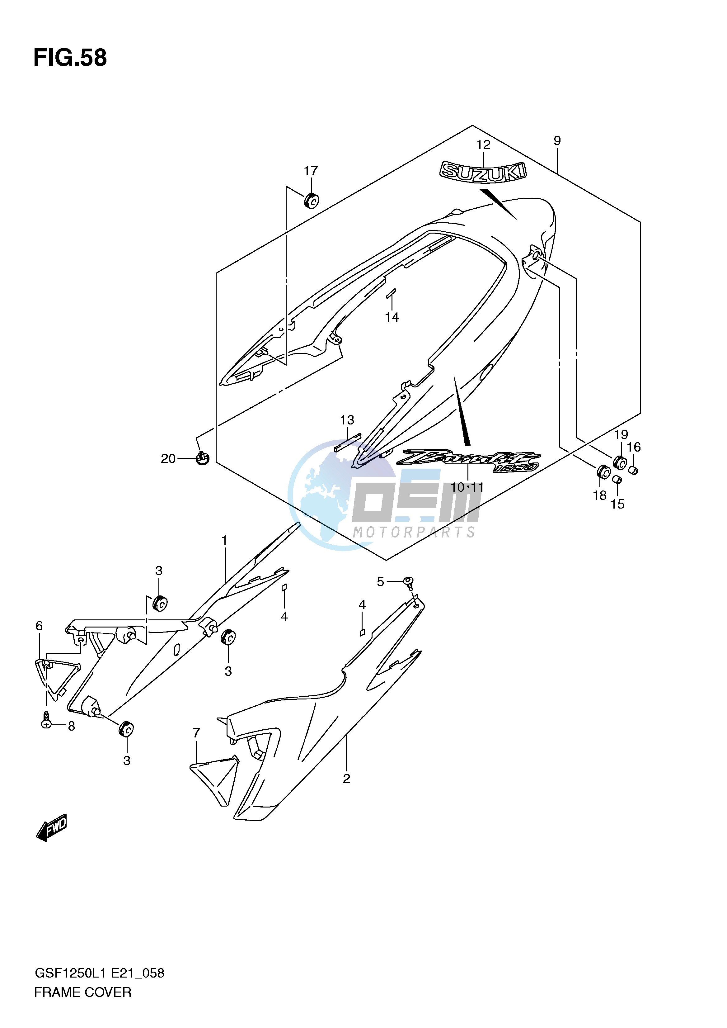 FRAME COVER