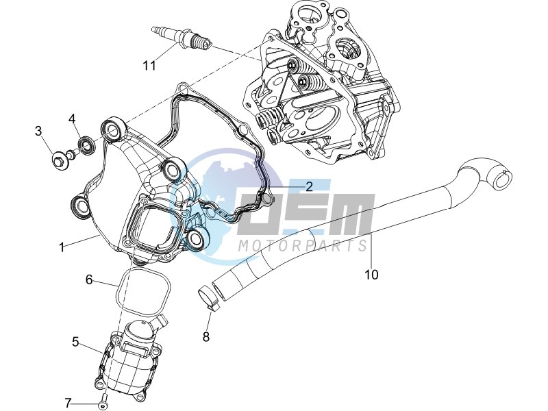 Cylinder head cover