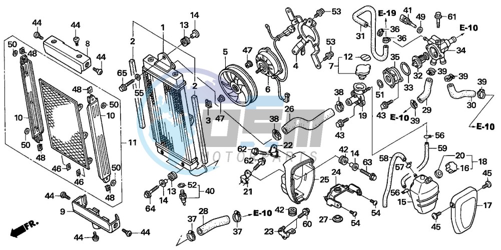 RADIATOR (VTX1800C15/6/7/8)