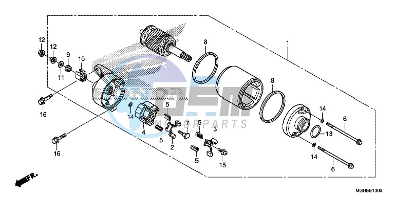 STARTING MOTOR