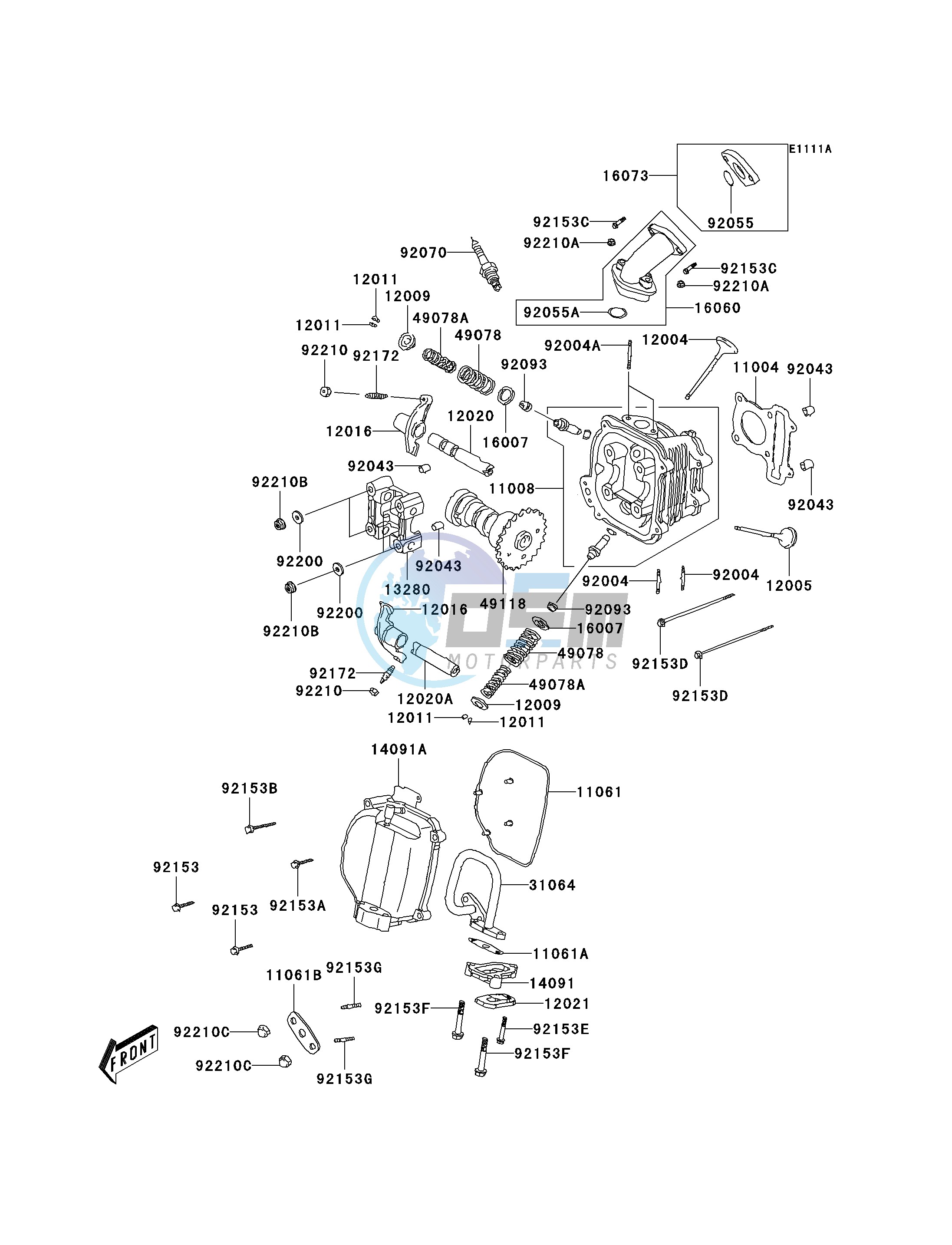 CYLINDER HEAD -- A8F_A9F- -