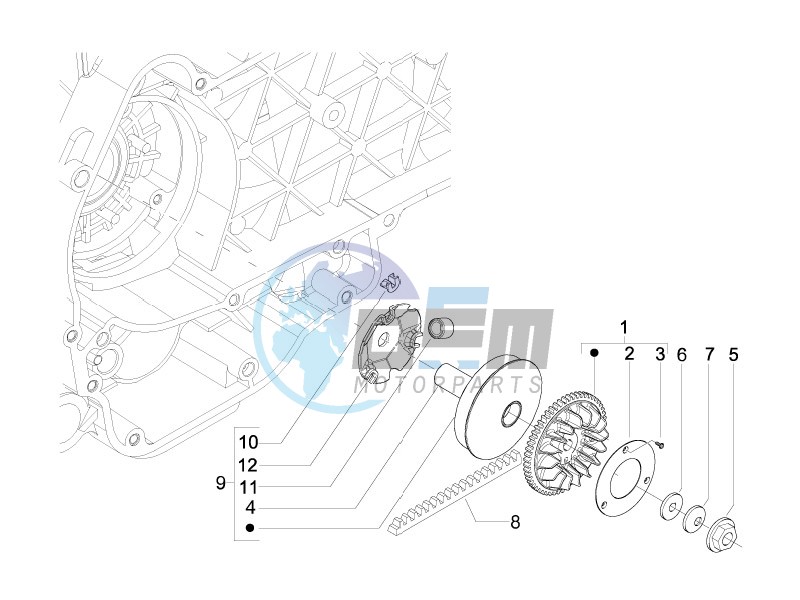 Driving pulley