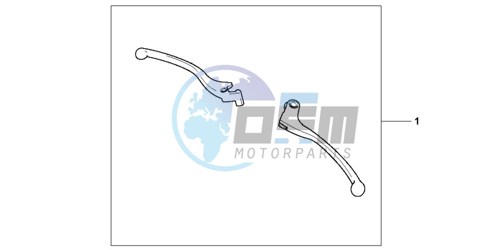 CROME LEVER KIT