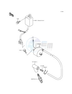 KX 500 E [KX500] (E9) [KX500] drawing IGNITION SYSTEM