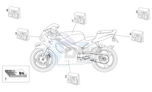 RS 50 drawing Decal and operators handbook