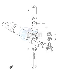 SV1000 (E2) drawing STEERING DAMPER