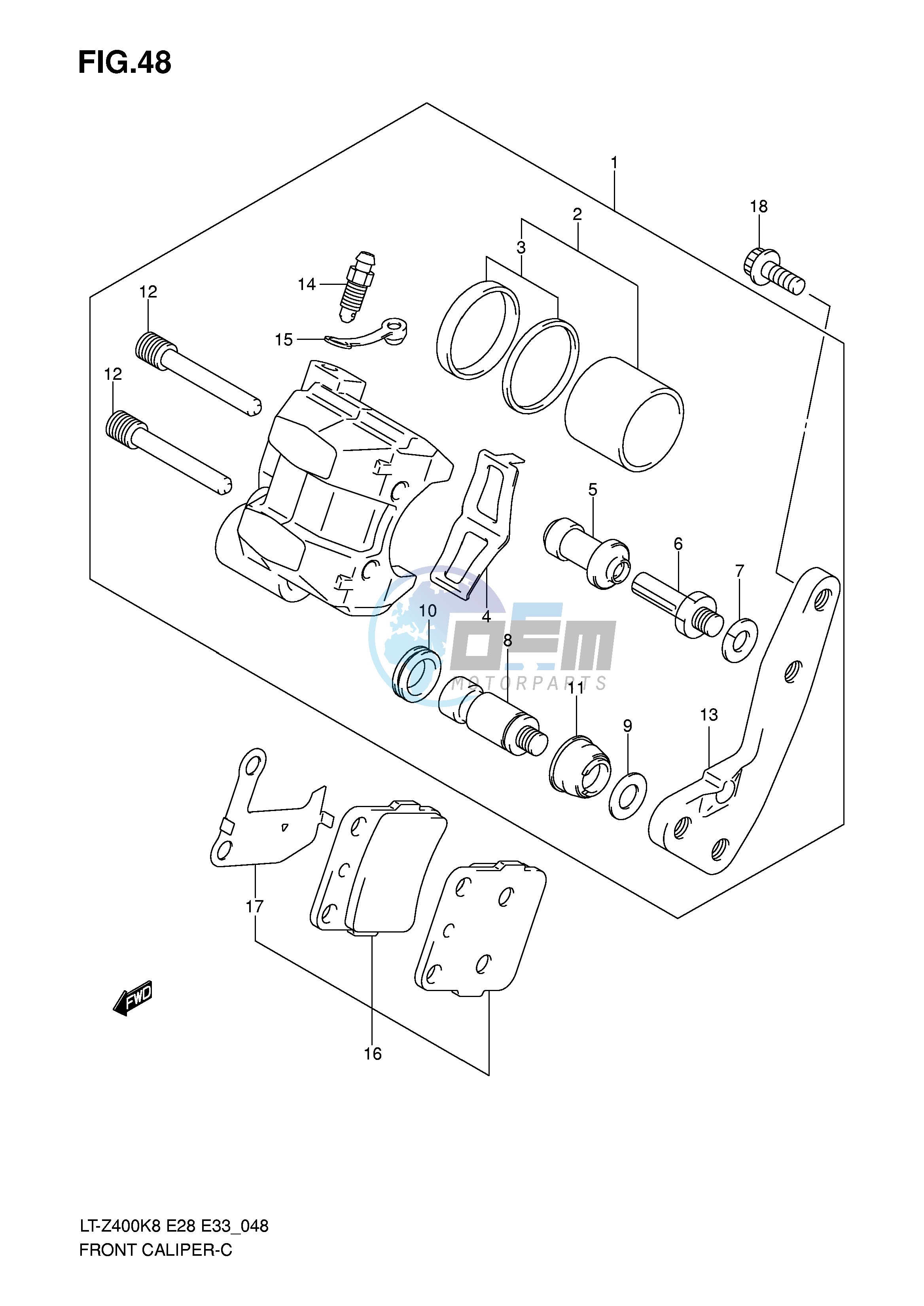 FRONT CALIPER