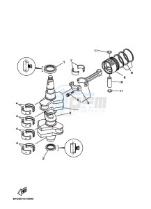 F40B drawing CRANKSHAFT--PISTON