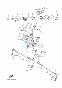 YFM700FWAD (BFEB) drawing STEERING