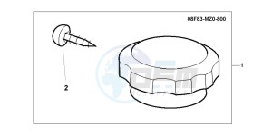 CB600F CB600F drawing CHRM RADIATOR CAP