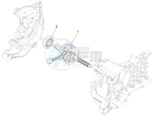 SPRINT 50 4T-3V E4 (EMEA) drawing Crankshaft