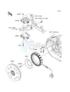 VN 2000 D [VULCAN 2000 LIMITED] (6F) D6F drawing GENERATOR