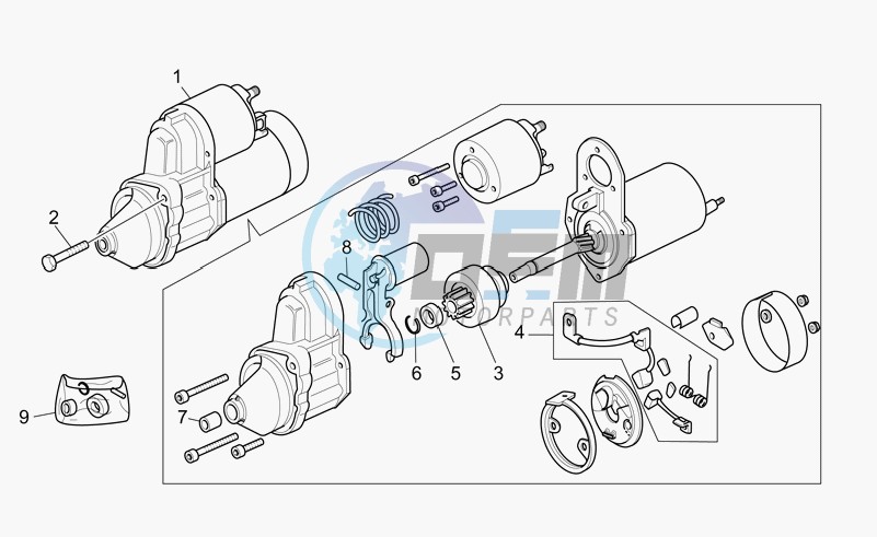 Starter motor