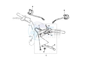 CS JOG R 50 drawing HANDLE SWITCH- LEVER