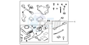 CB1000R9 Europe Direct - (ED) drawing ALARM SYS.