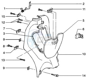 Liberty 50 ptt drawing Front glove compartment